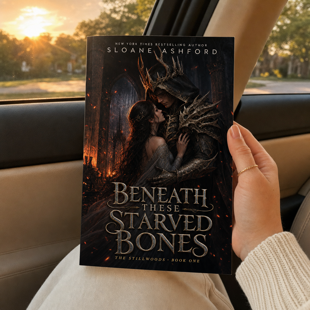 Beneath These Starved Bones by Sloane Ashford, paperback edition