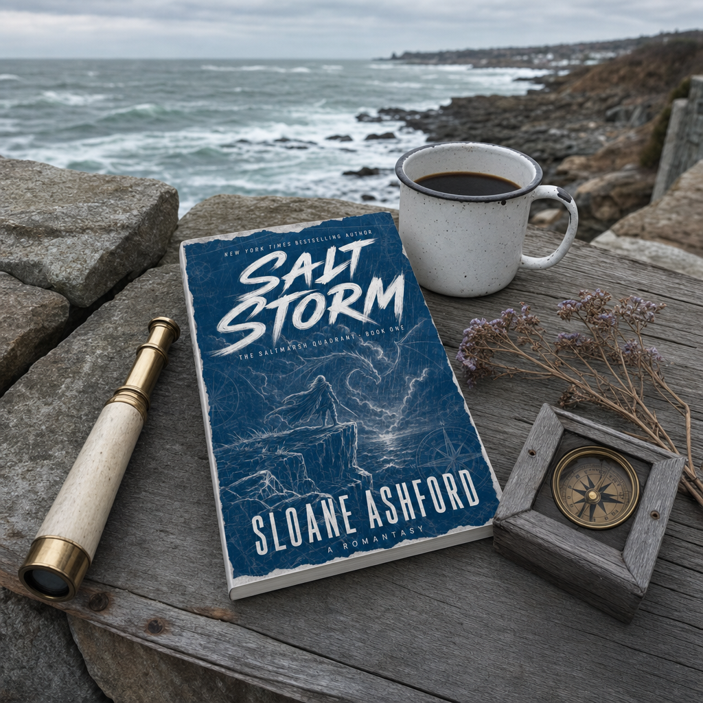 Salt Storm by Sloane Ashford, paperback edition