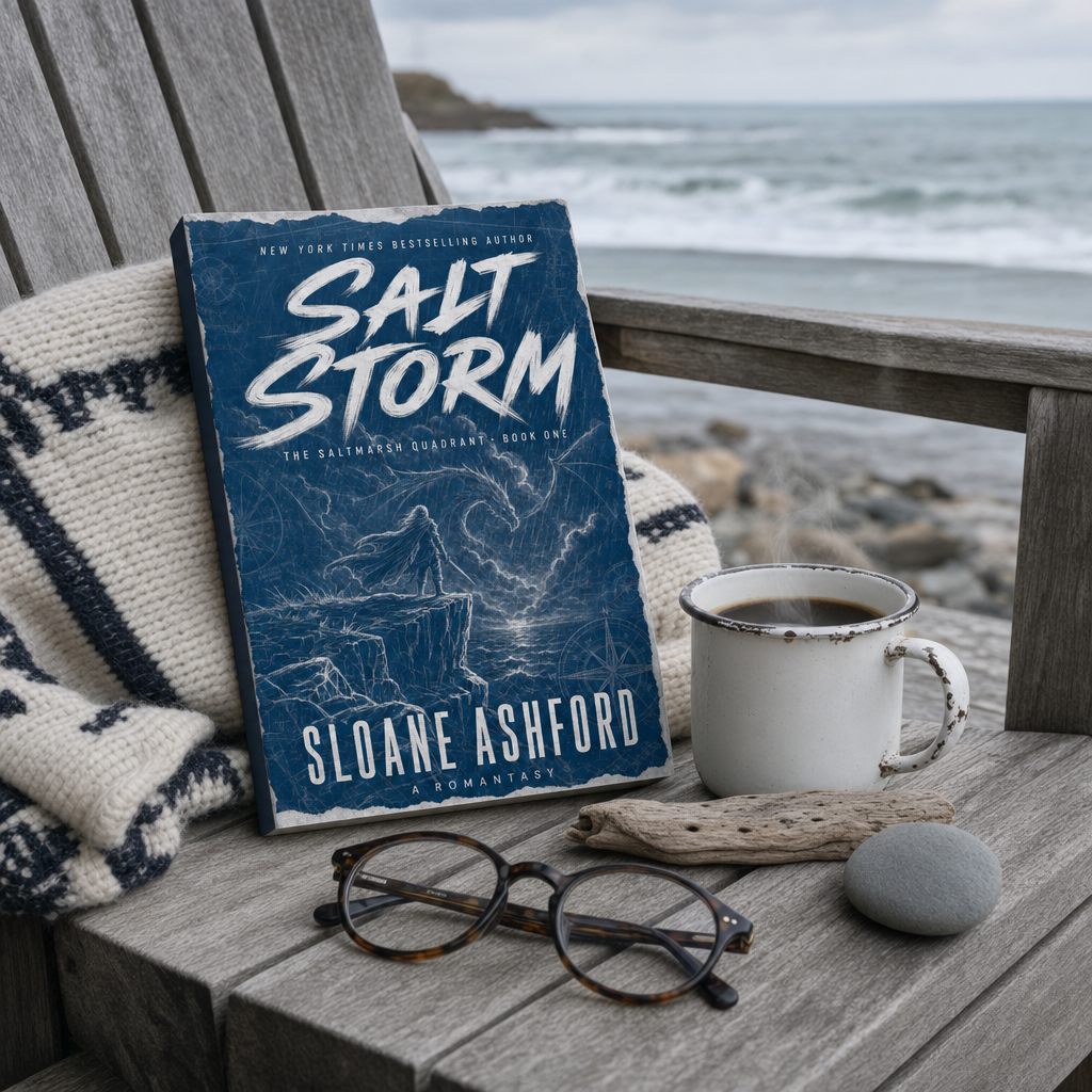 Salt Storm by Sloane Ashford, paperback edition