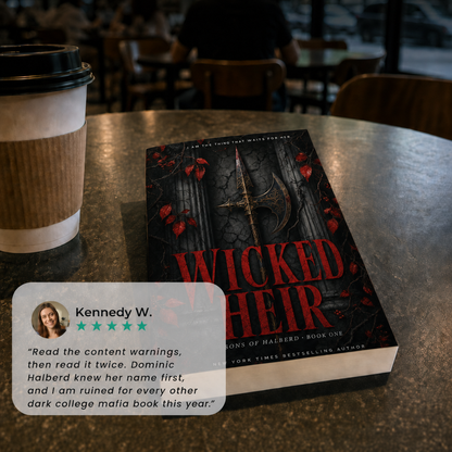 Wicked Heir: Kennedy W testimonial