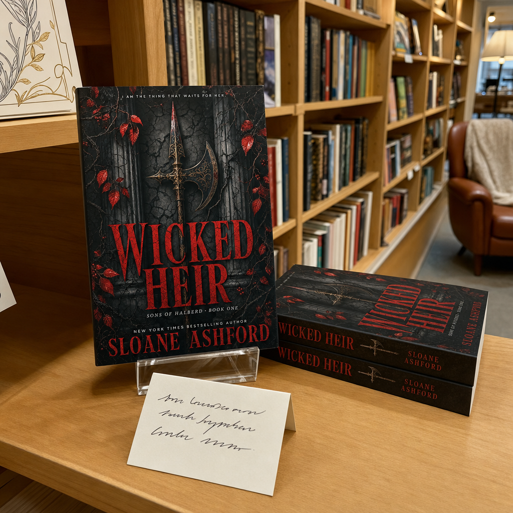 Wicked Heir by Sloane Ashford, paperback edition